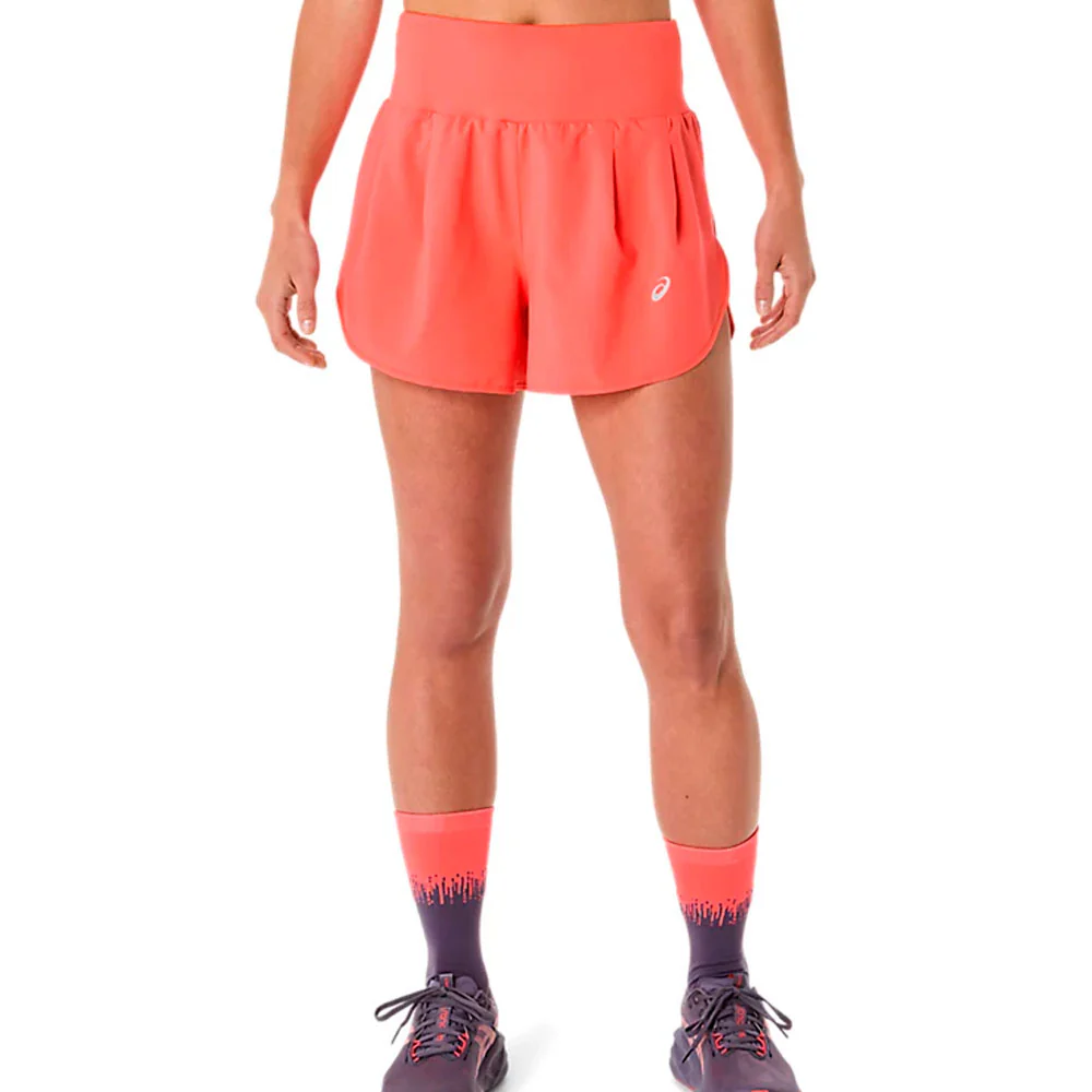 PANTALÓN CORTO ASICS ROAD MUJER - Coral Reef