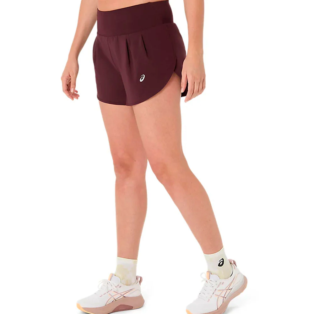 PANTALÓN CORTO ASICS ROAD MUJER - Dark Currant - Imagen 7