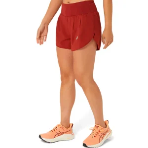 PANTALÓN CORTO ASICS ROAD MUJER - Deep Red