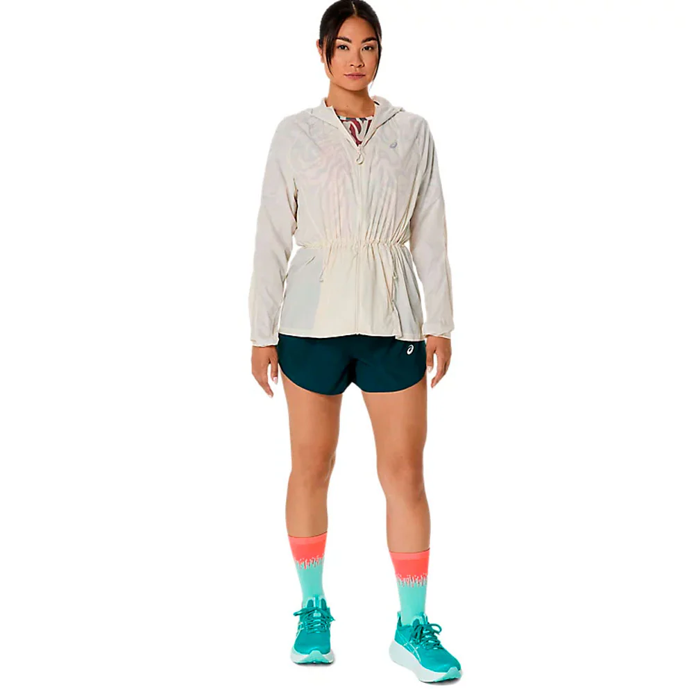 PANTALÓN CORTO ASICS ROAD MUJER - Saxon Green - Imagen 4