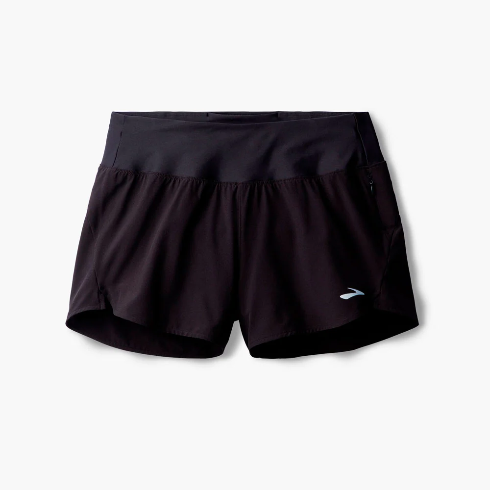 PANTALÓN CORTO BROOKS CHASER 3" MUJER - Negro - Imagen 2