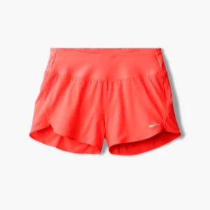 PANTALÓN CORTO BROOKS CHASER 3" MUJER - Neo Cayenne