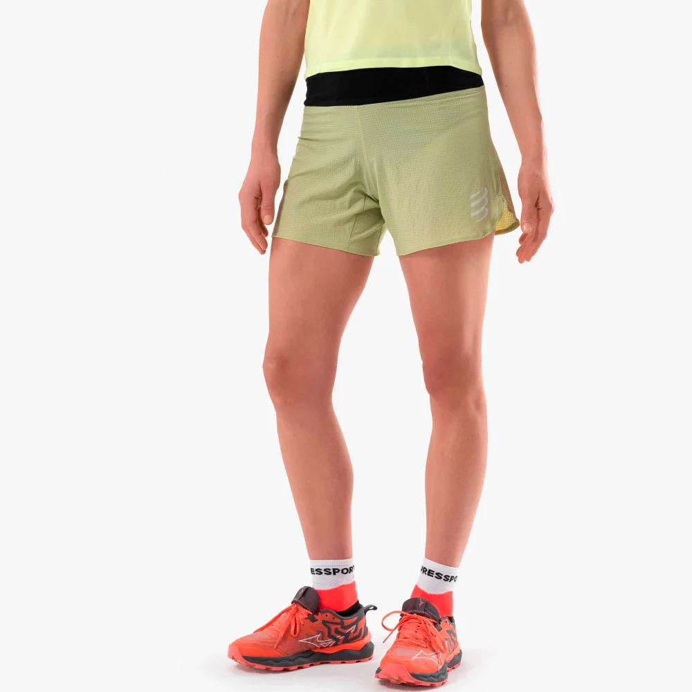 PANTALÓN CORTO COMPRESSPORT TRAIL RACING MUJER - Nile - Imagen 2