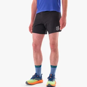 PANTALÓN CORTO COMPRESSPORT TRAIL RACING - Black