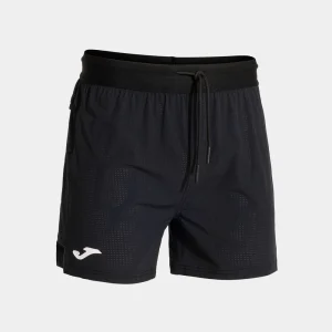 PANTALÓN CORTO JOMA R-CITY OZONE NEGRO