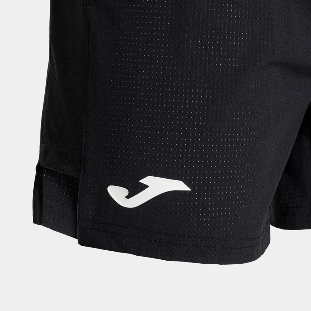 PANTALÓN CORTO JOMA R-CITY OZONE NEGRO - Imagen 4