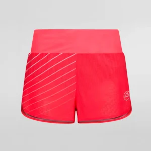 PANTALÓN CORTO LA SPORTIVA FRECCIA MUJER - Hibiscus / White