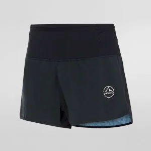 PANTALÓN CORTO LA SPORTIVA VECTOR MUJER - Negro / Blanco