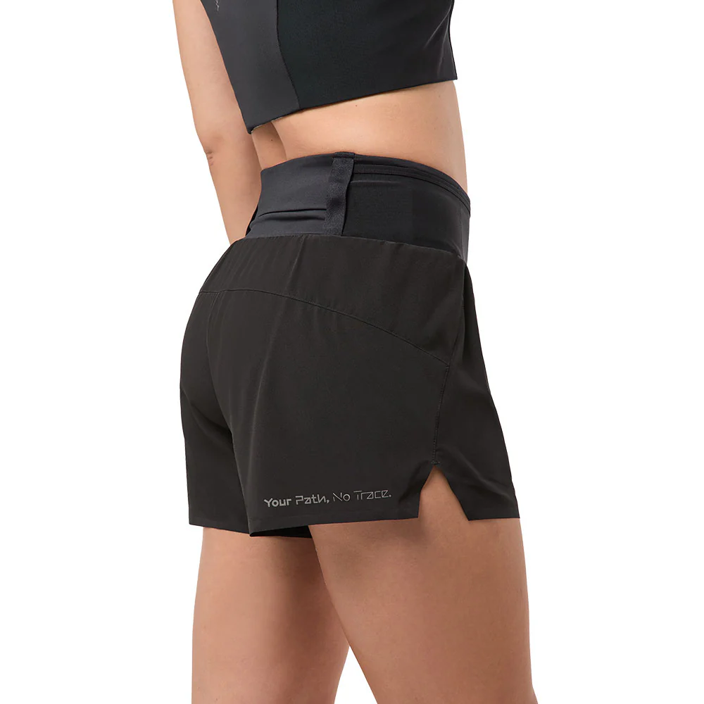 PANTALÓN CORTO NNORMAL RACE MUJER 2024 - Negro - Imagen 5