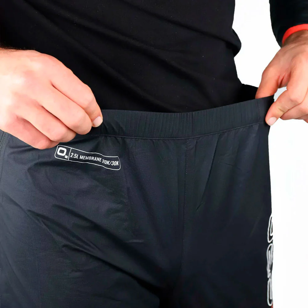 PANTALONES IMPERMEABLES OS2O O2 WATERPROOF TRAIL FULL ZIPPER 30K - Imagen 4