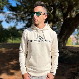 SUDADERA FIND YOUR EVEREST - Morning Frost