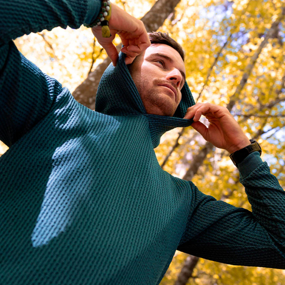 SUDADERA LURBEL WAVE - Gris Hielo / Negro - Imagen 4