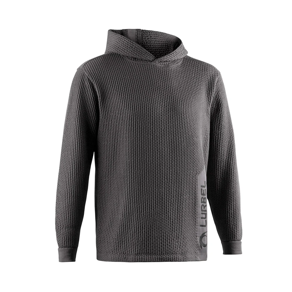 SUDADERA LURBEL WAVE - Gris Hielo / Negro - Imagen 2