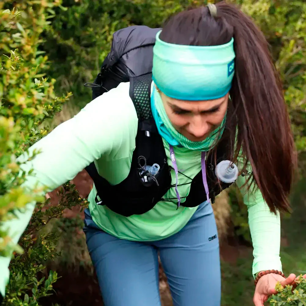 SUDADERA OS2O SKIN FEEL SUN MUJER - Paradise Green - Imagen 6