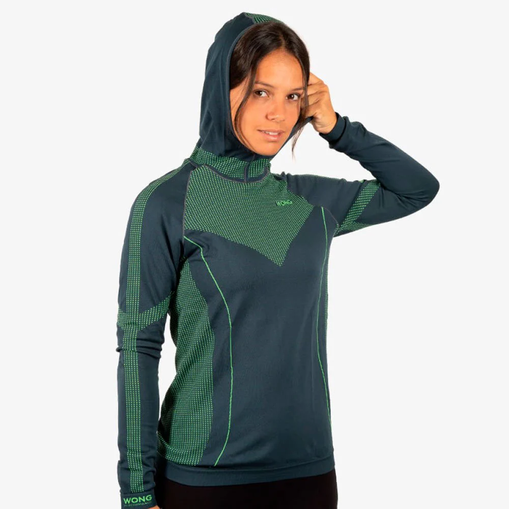 SUDADERA WONG CAM - Verde petróleo - Imagen 3