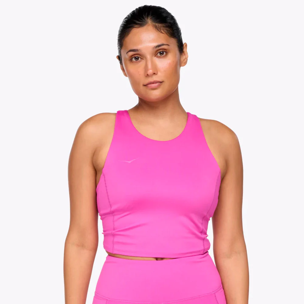 SUJETADOR DEPORTIVO HOKA ELARO - Fucsia - Imagen 2