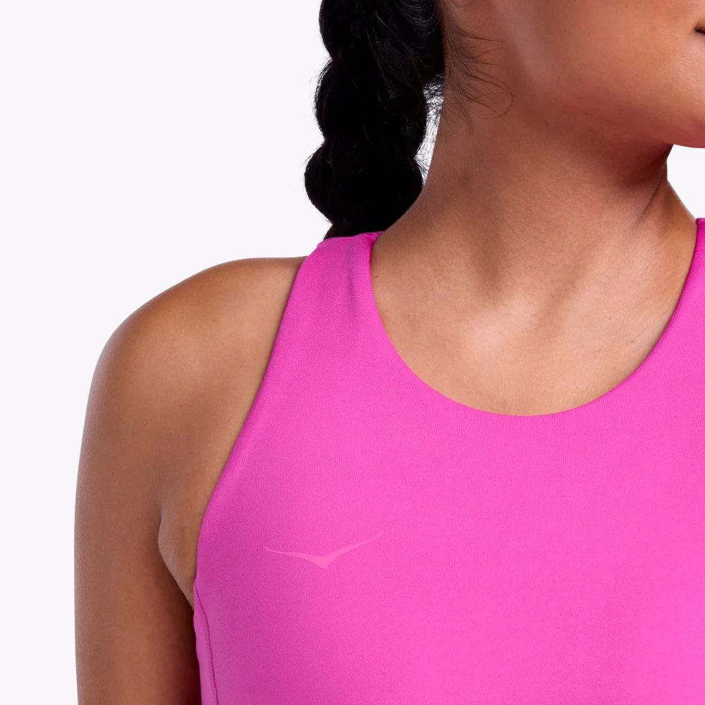 SUJETADOR DEPORTIVO HOKA ELARO - Fucsia - Imagen 5